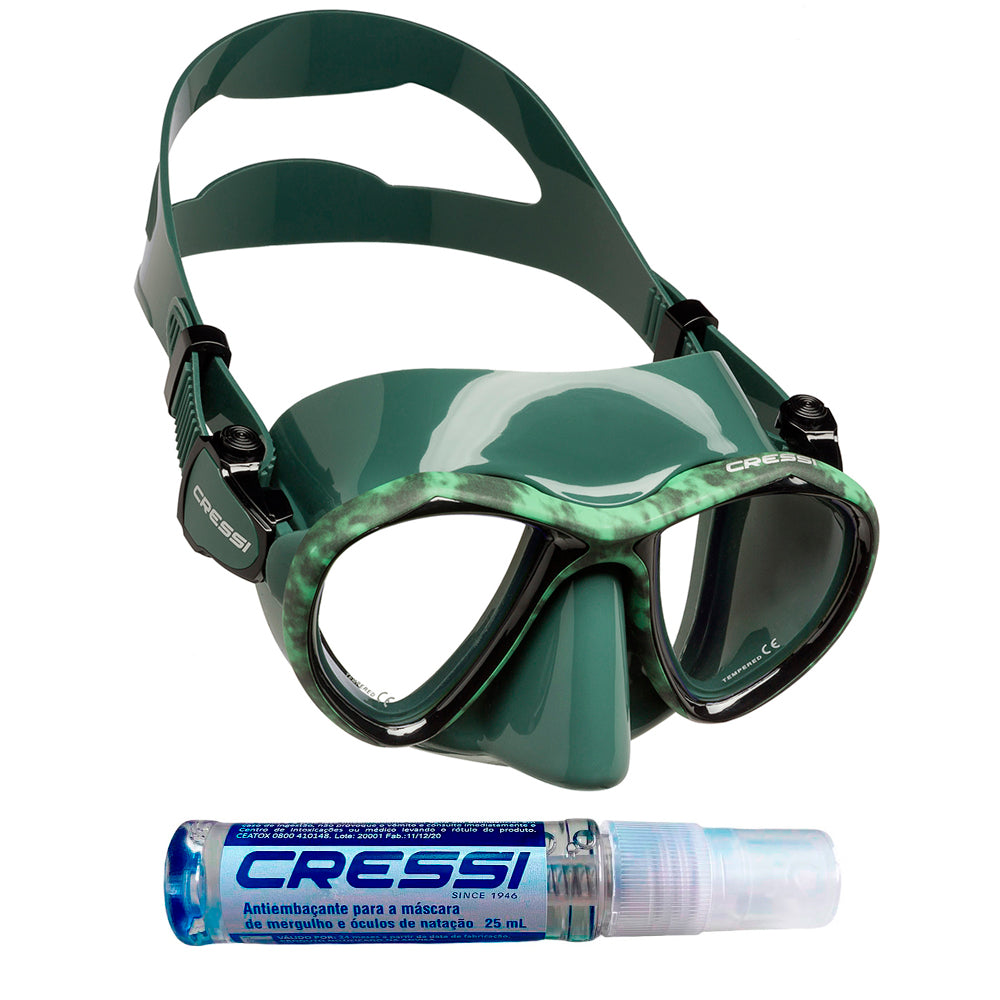 Máscara Cressi Metis Hunter Camu & Anti Fog