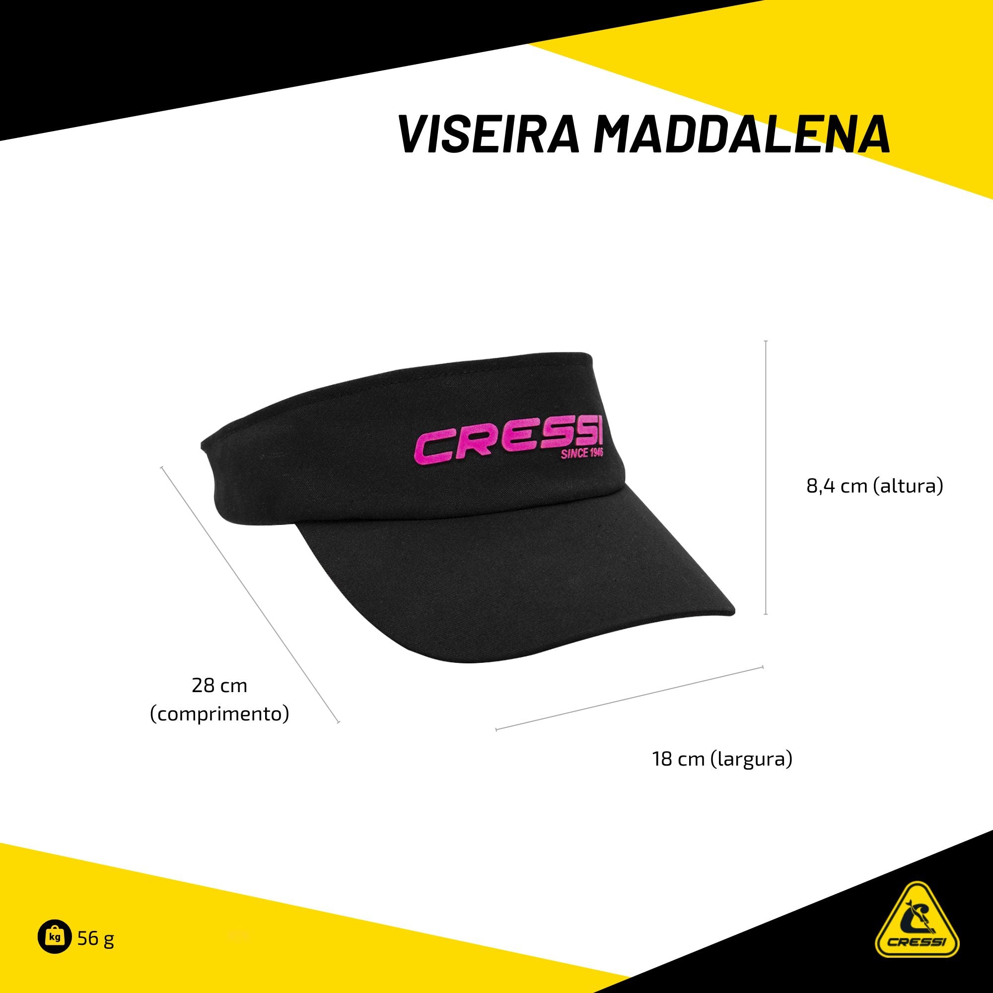 Viseira Cressi Maddalena