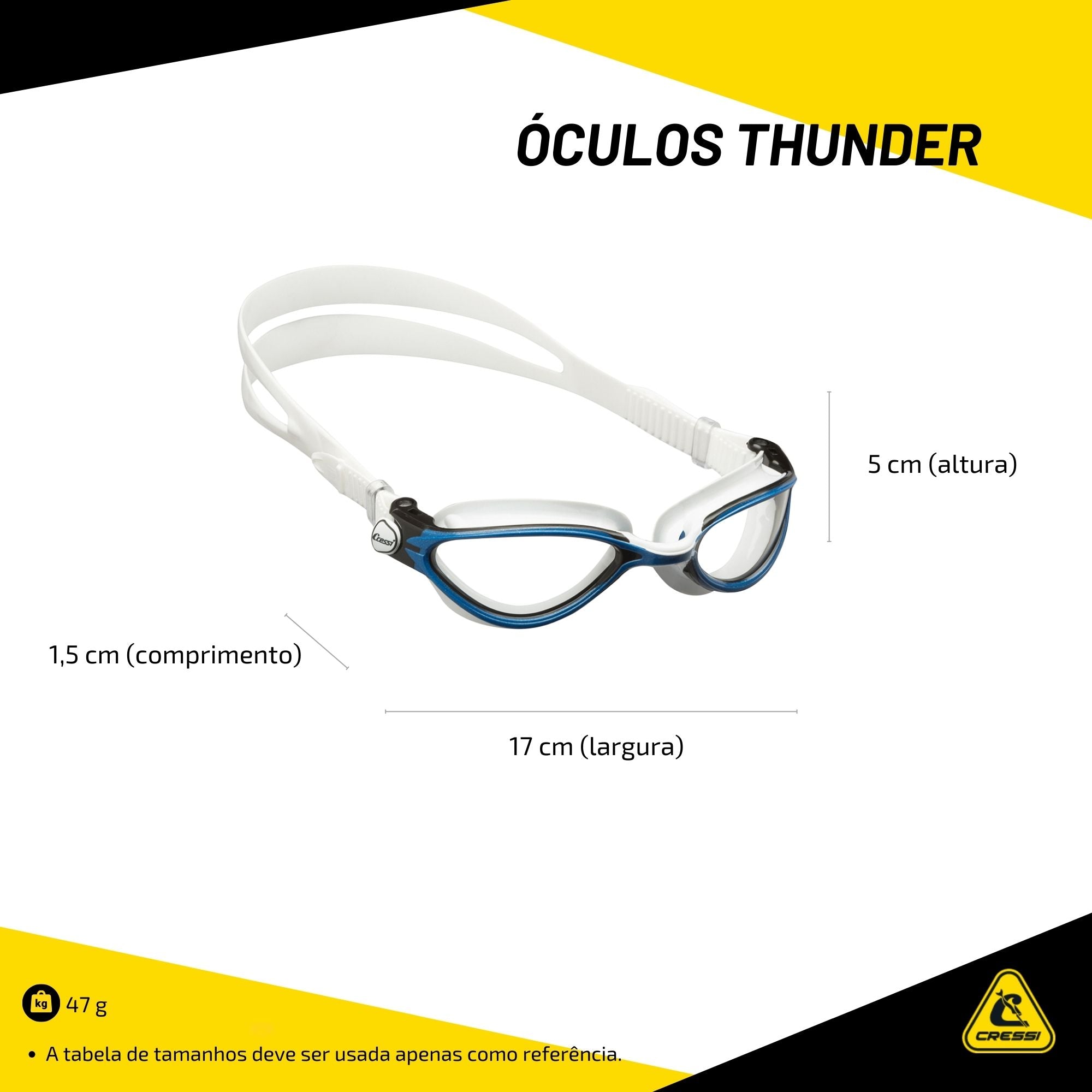 Óculos Cressi Thunder