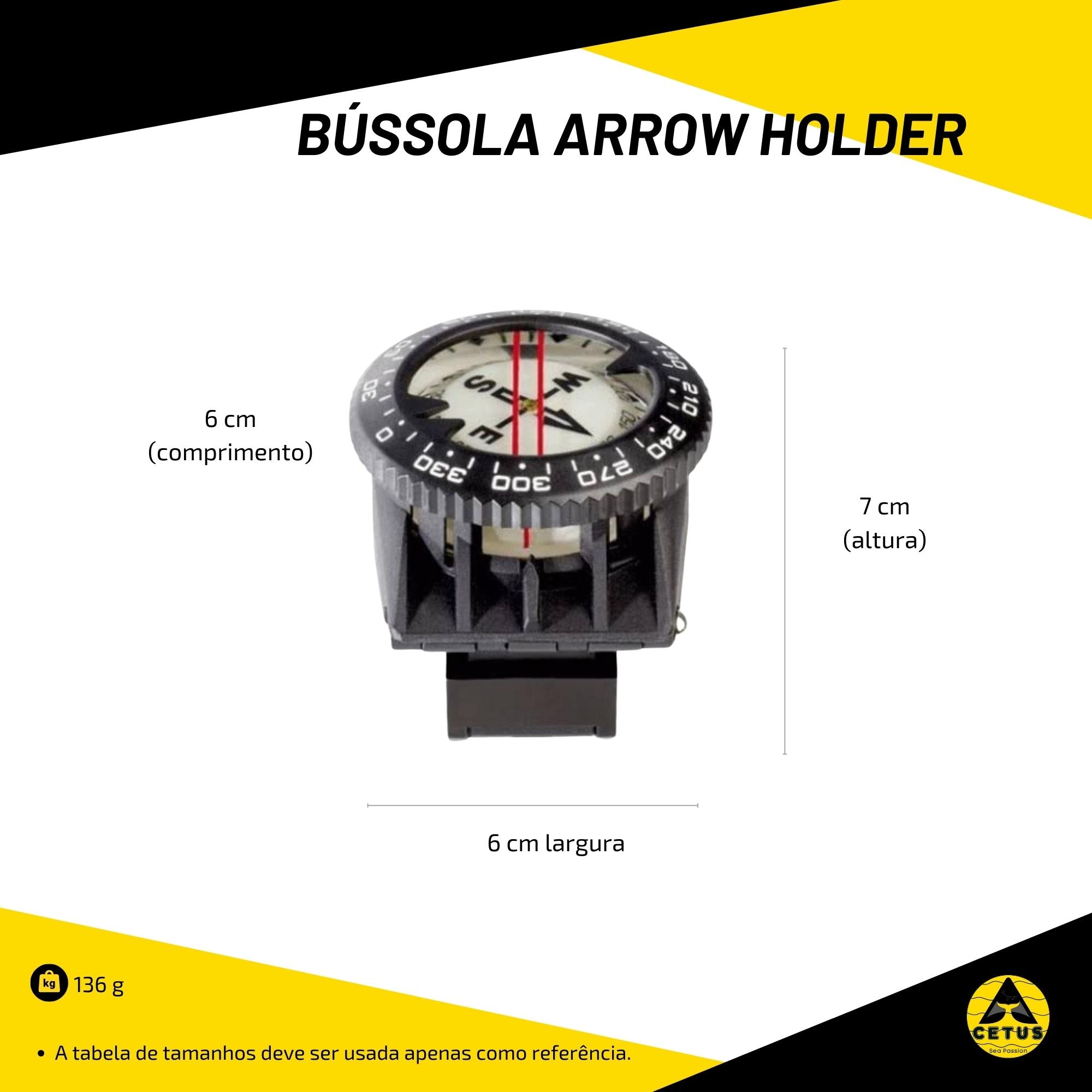 Bússola Cetus Arrow Holder