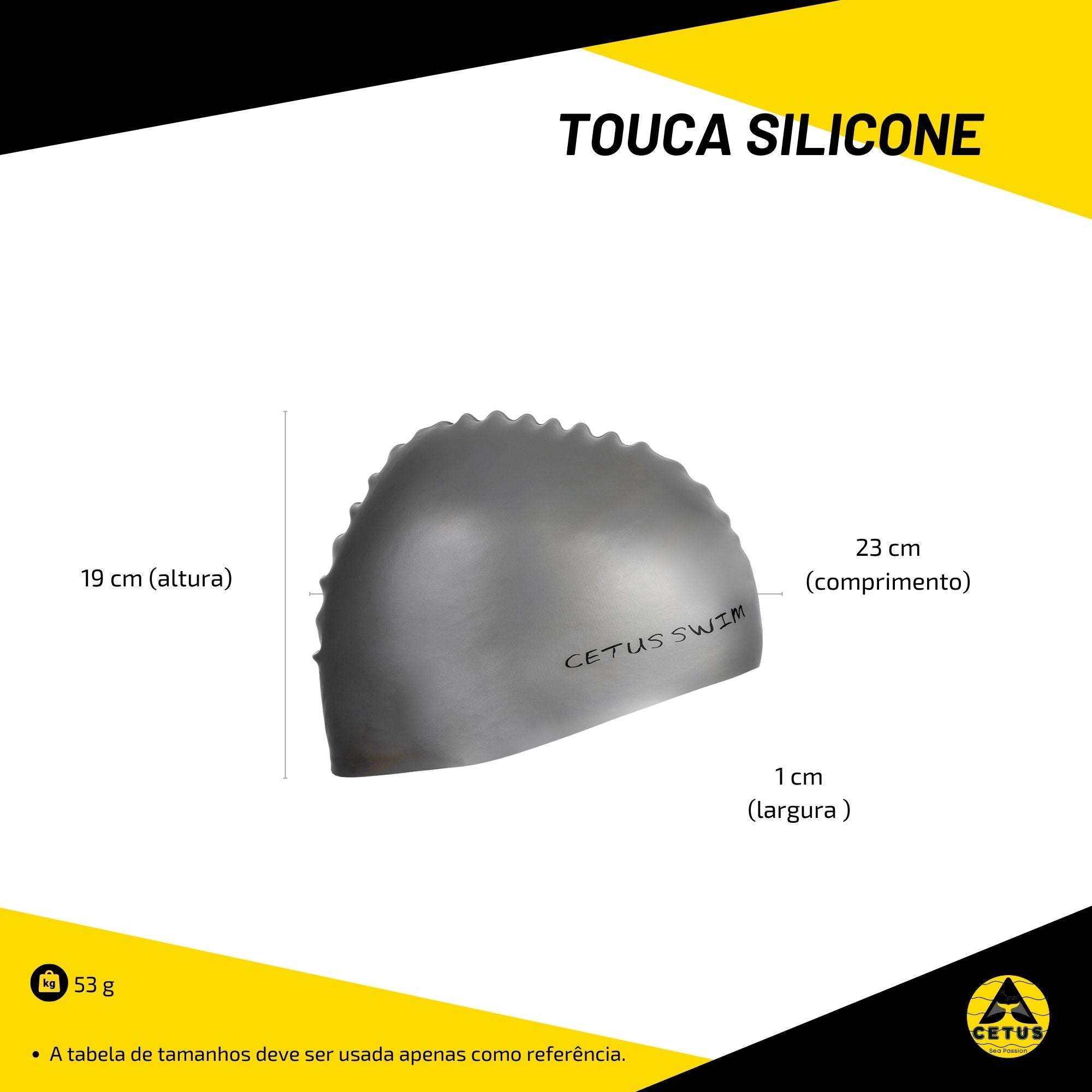 Touca Cetus Silicone