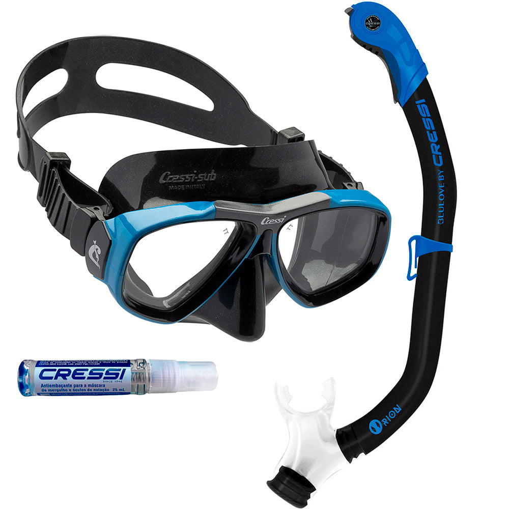 Kit Cressi Focus & Dry & Anti-Fog