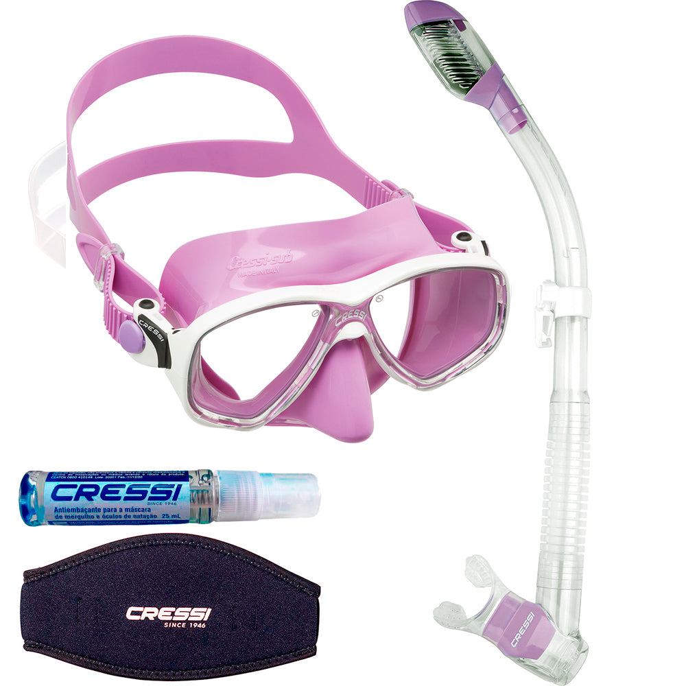 Kit Cressi Marea & Dry & Anti-Fog & Strap