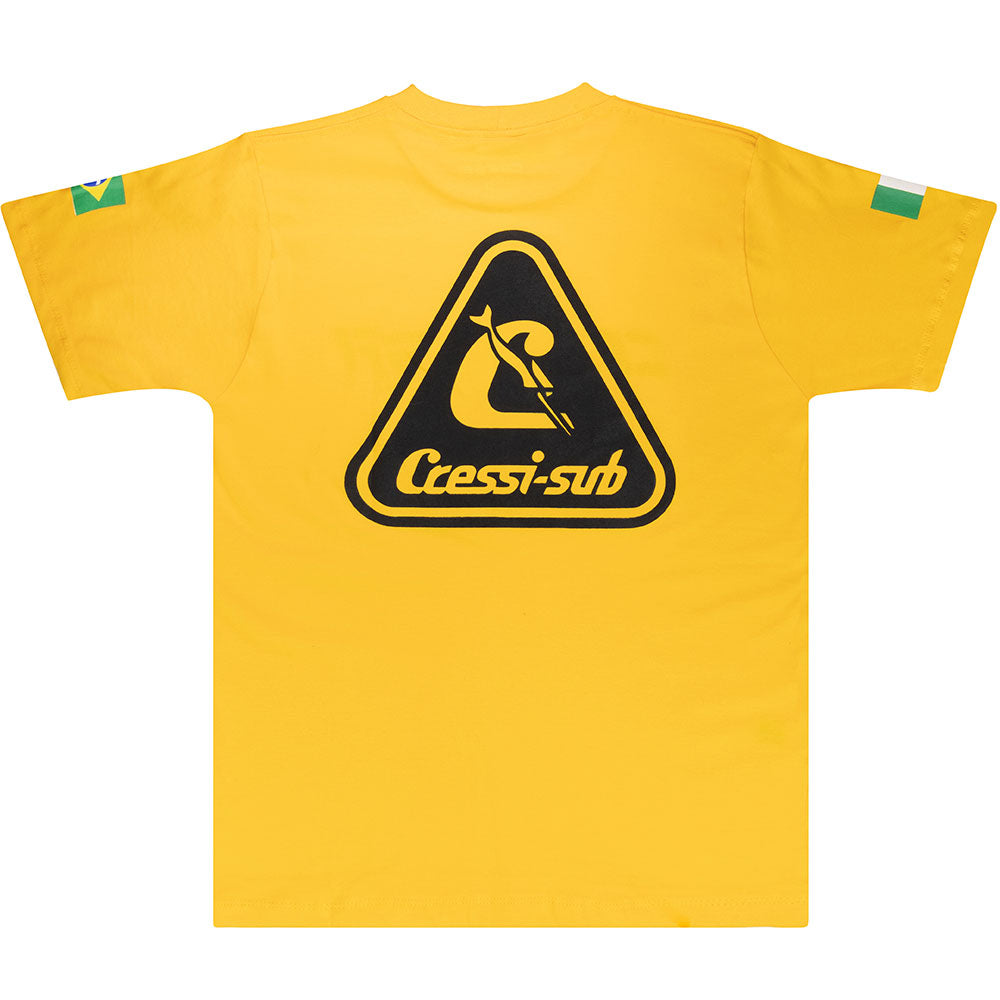 Camiseta Cressi Amarelo