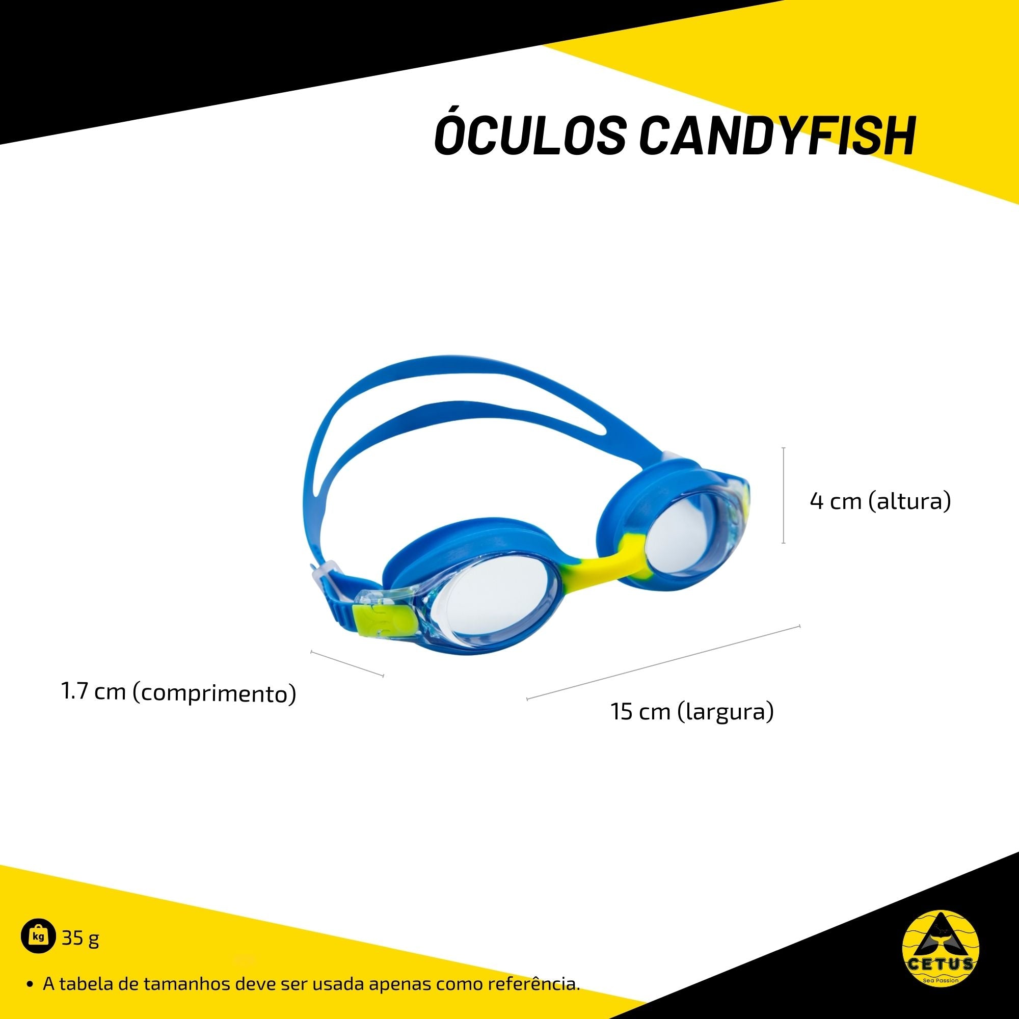 Óculos Cetus Candyfish