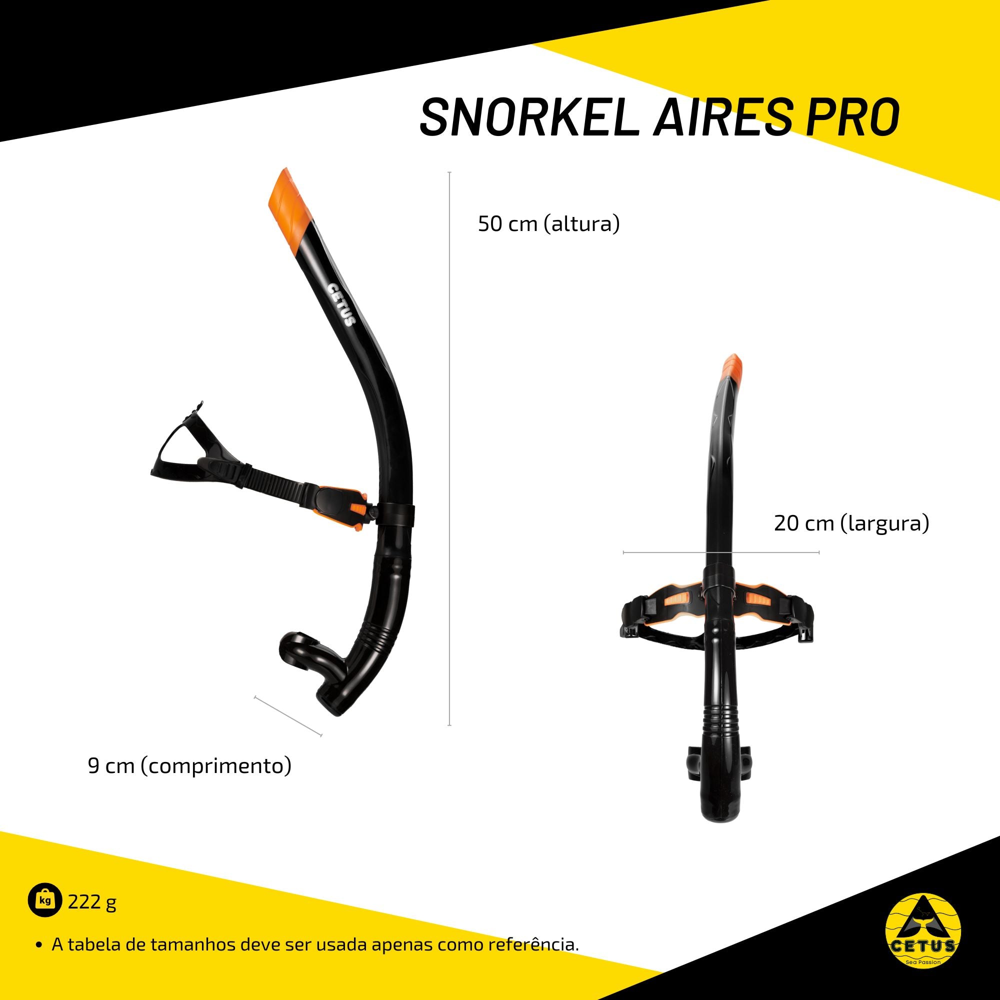 Snorkel Cetus Aires Pro