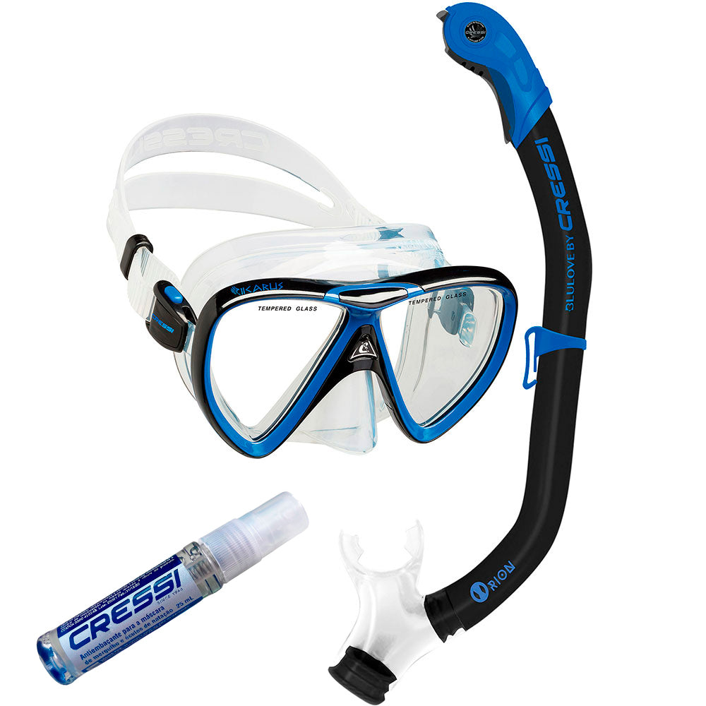 Kit Cressi Ikarus & Dry & Anti-Fog