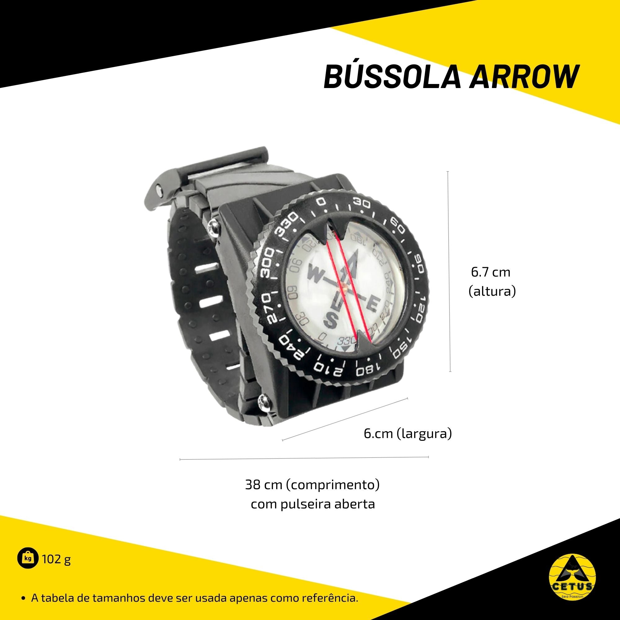 Bússola Cetus Arrow