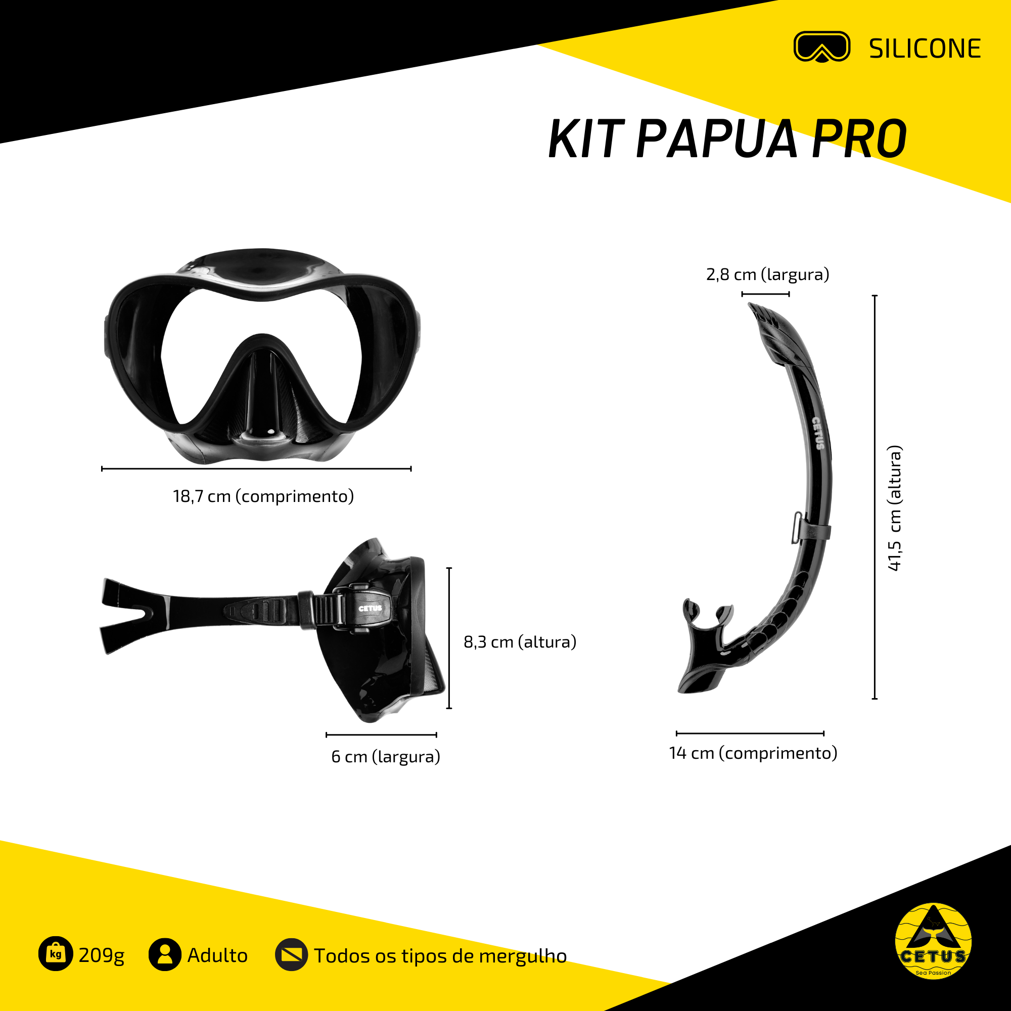 Kit Cetus Papua Pro