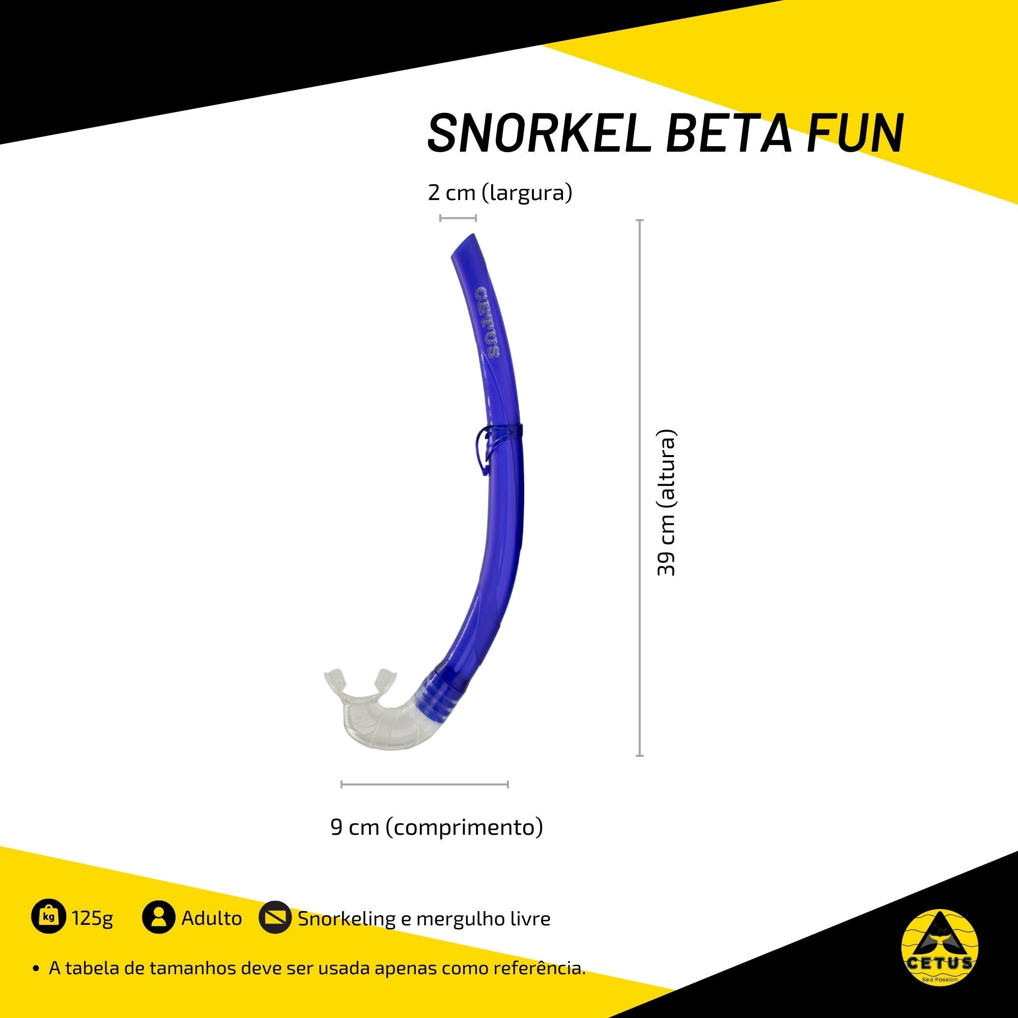 Snorkel Cetus Beta Fun