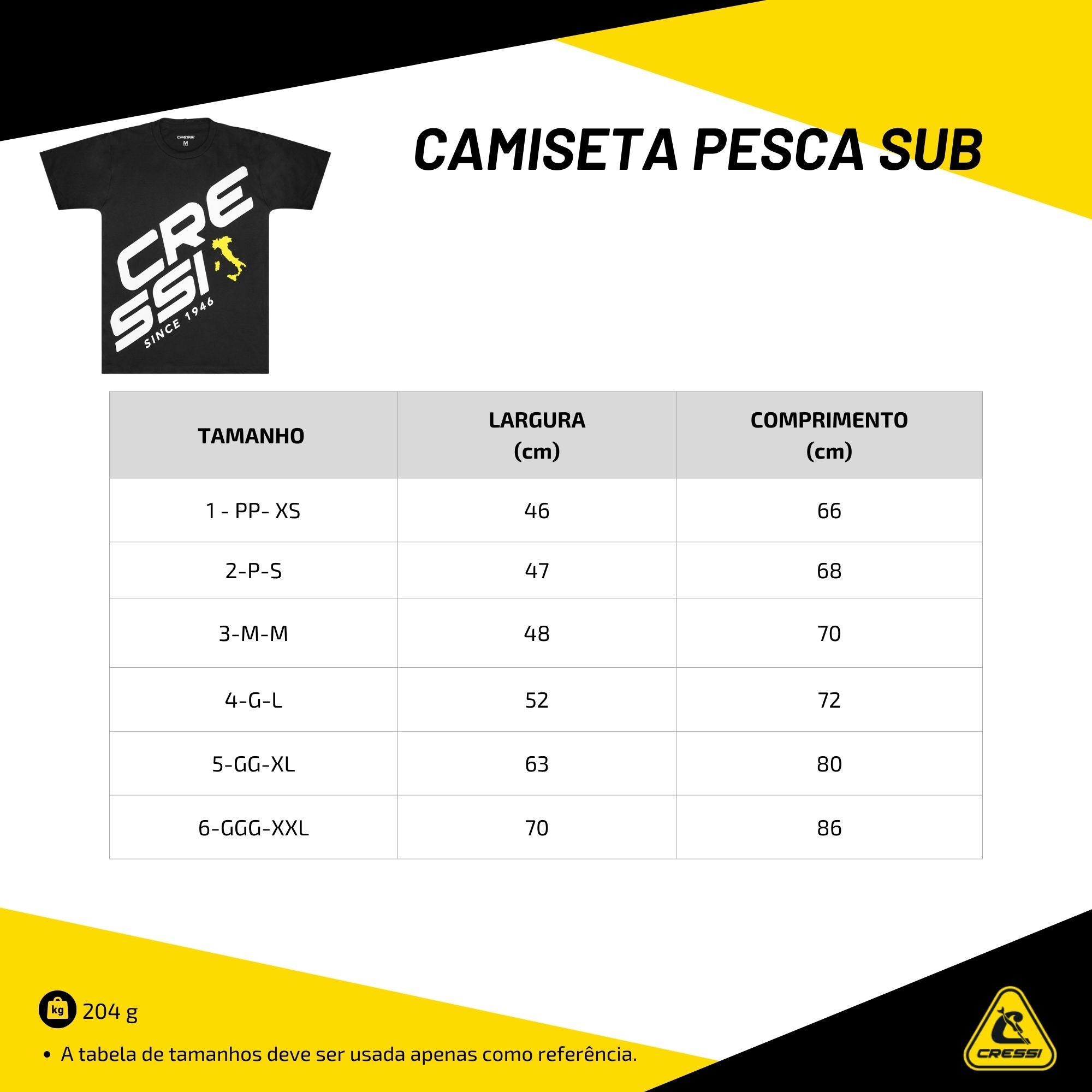 Camiseta Cressi Pesca Sub