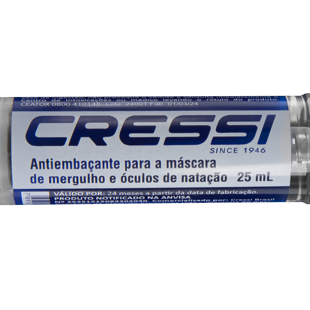 Anti Fog Spray Cressi Ocean Gold (Exclusivo Kit)