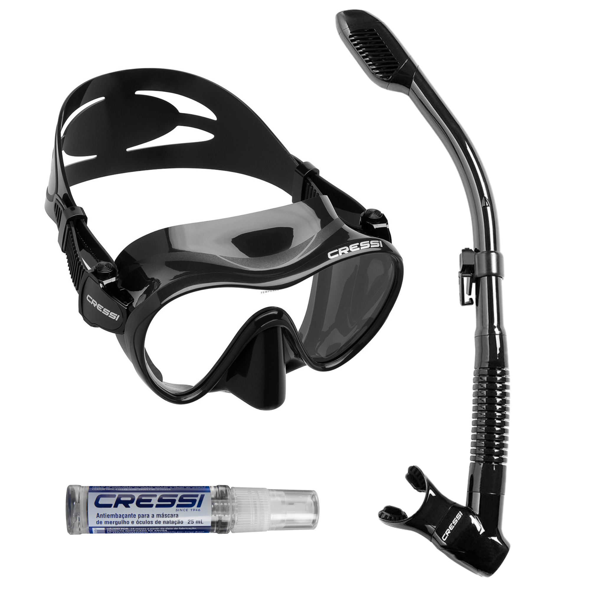 Kit Cressi Frameless & Dry & Anti-Fog