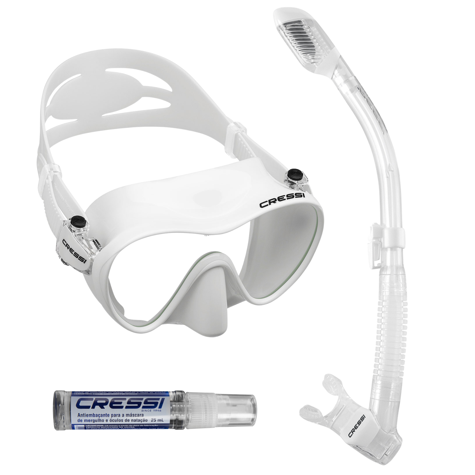 Kit Cressi Frameless & Dry & Anti-Fog