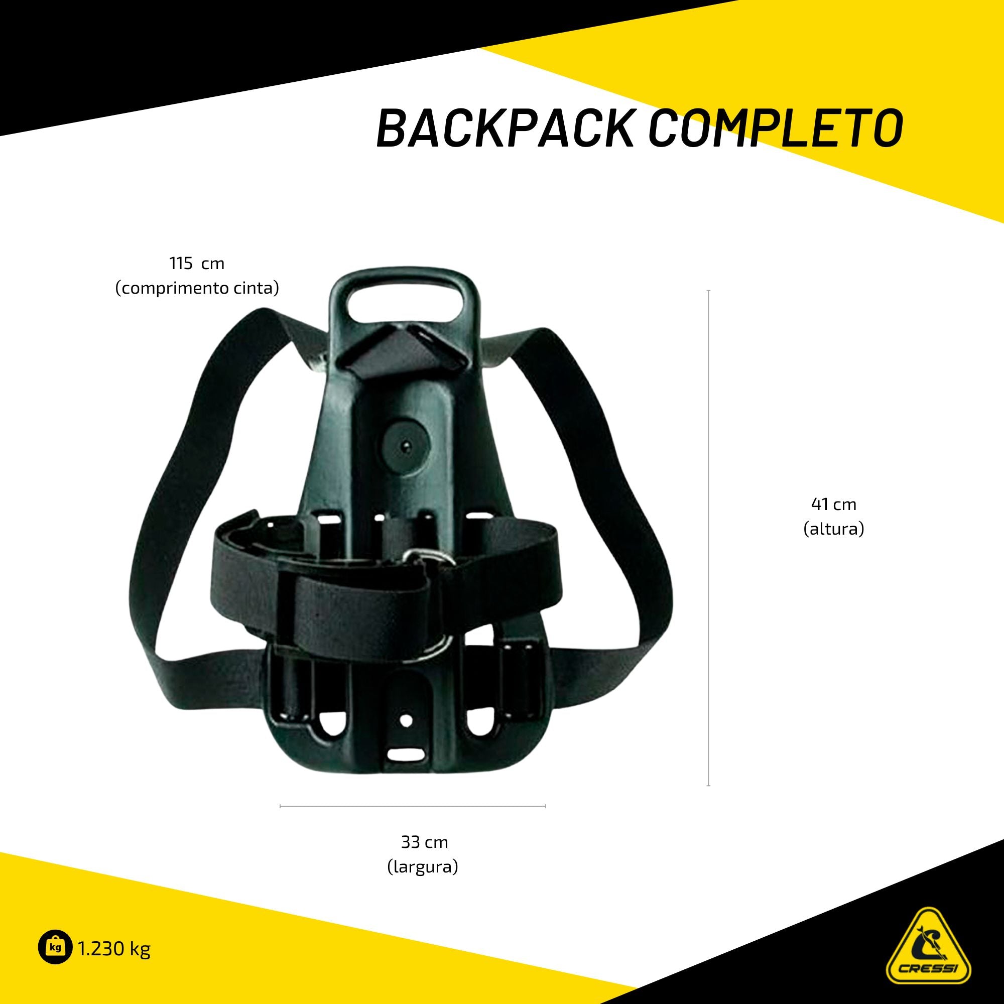 Backpack Cressi Completo