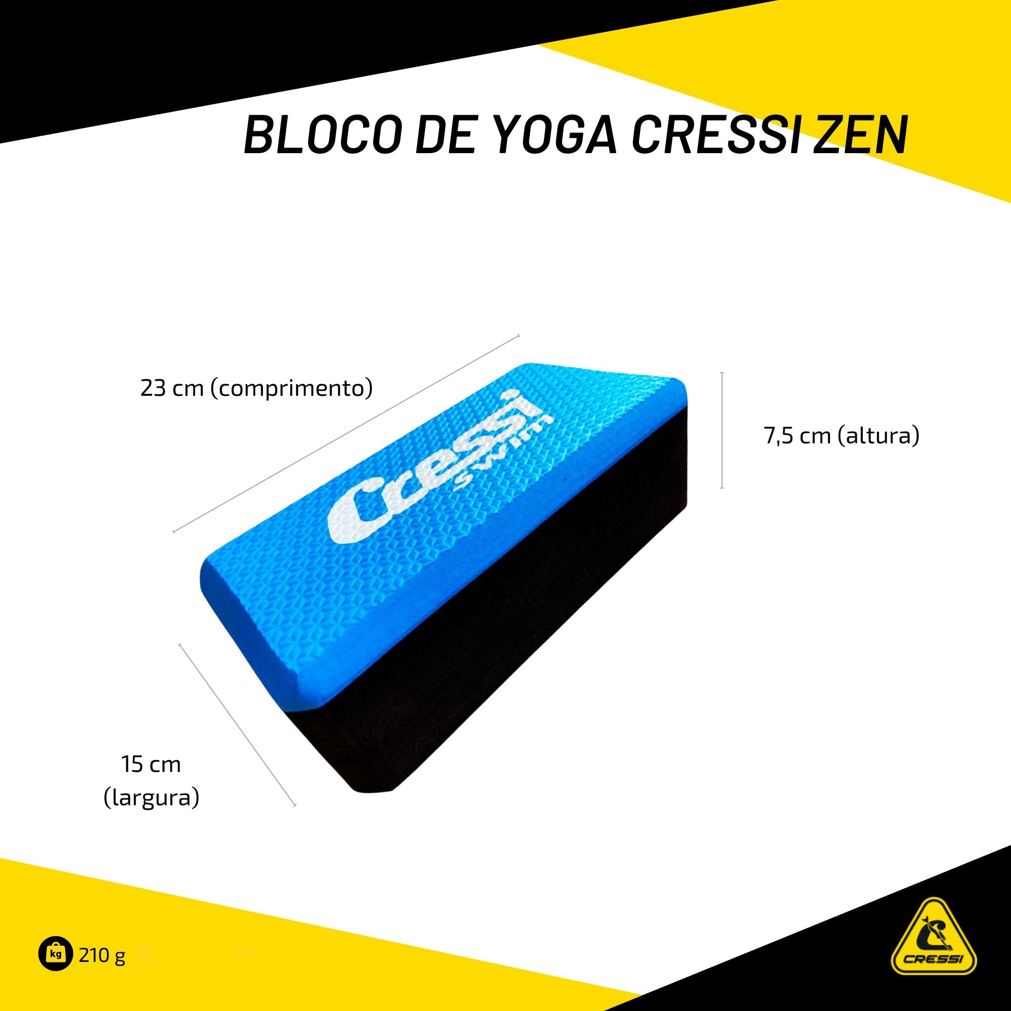 Bloco de Yoga Cressi Zen