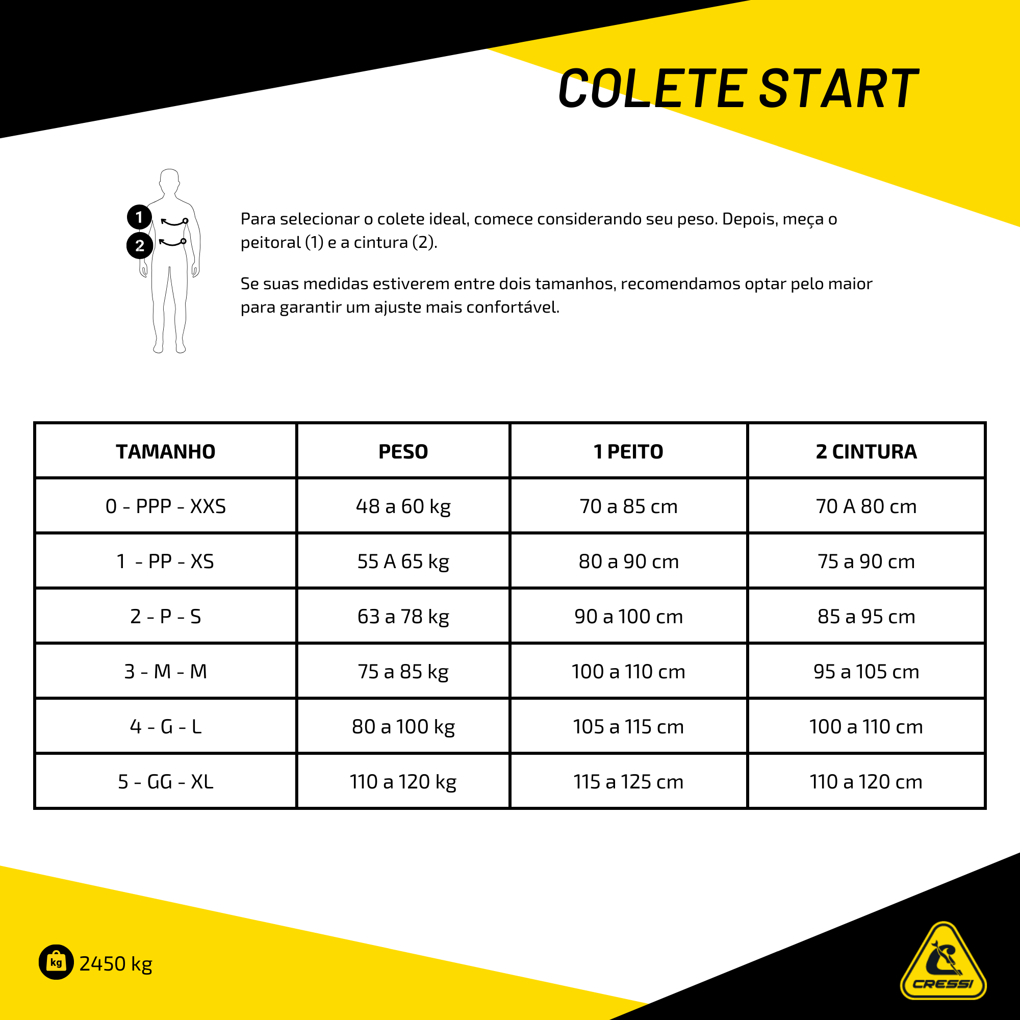 Colete Cressi Start