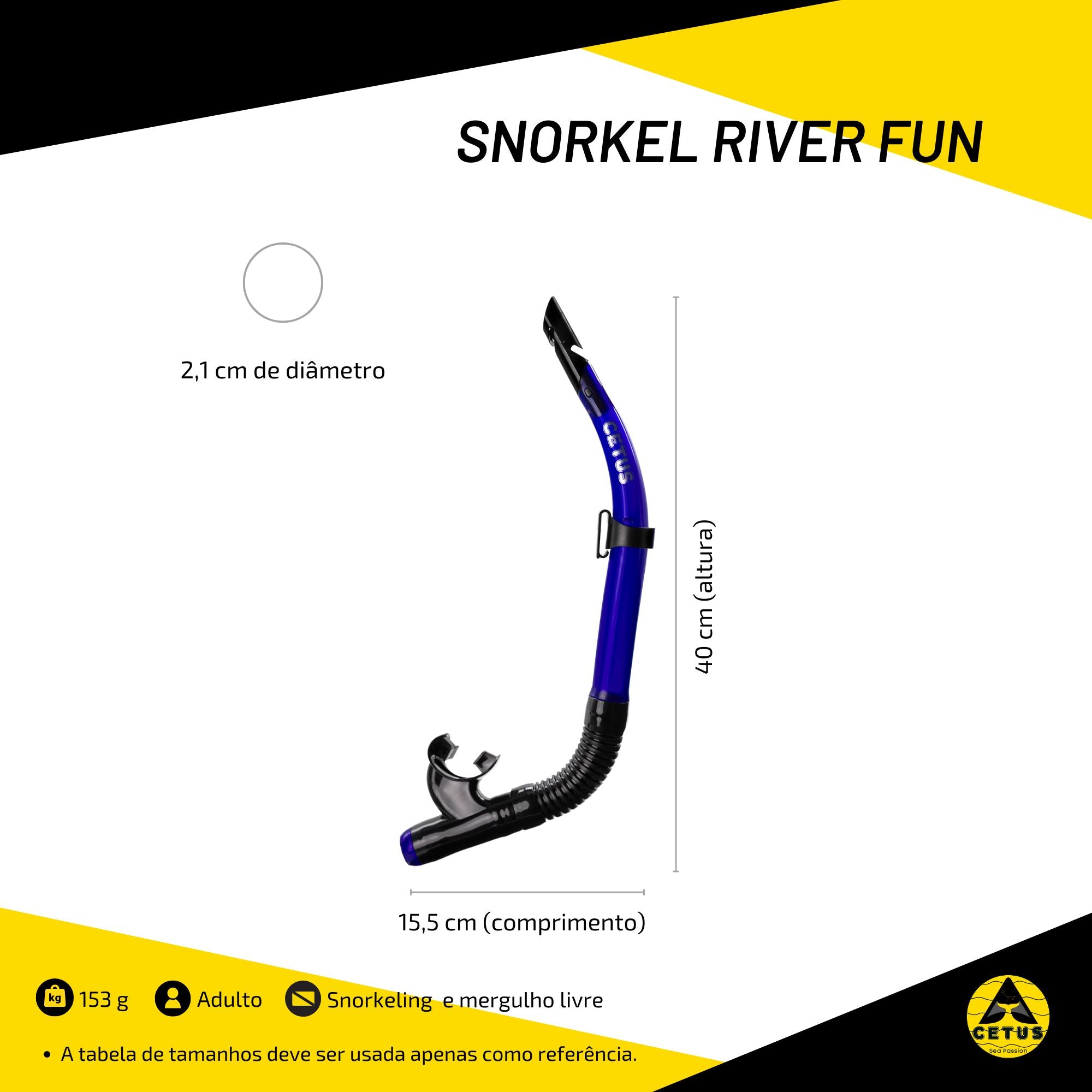 Snorkel Cetus River Fun