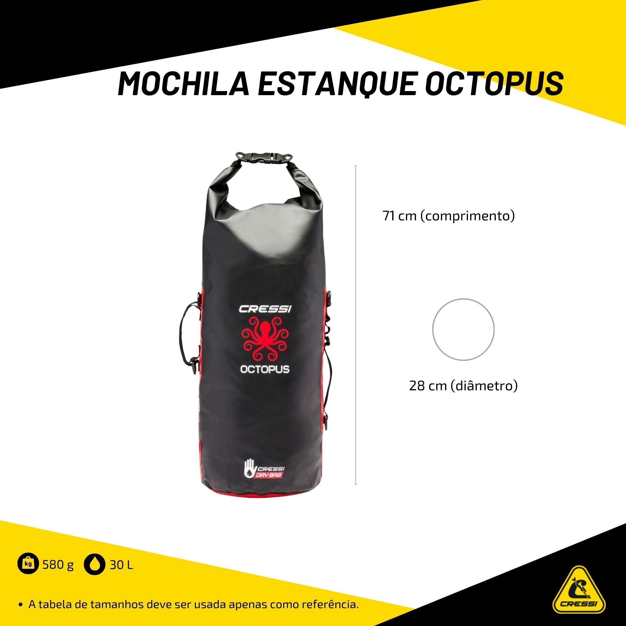 Mochila Estanque Cressi Octopus