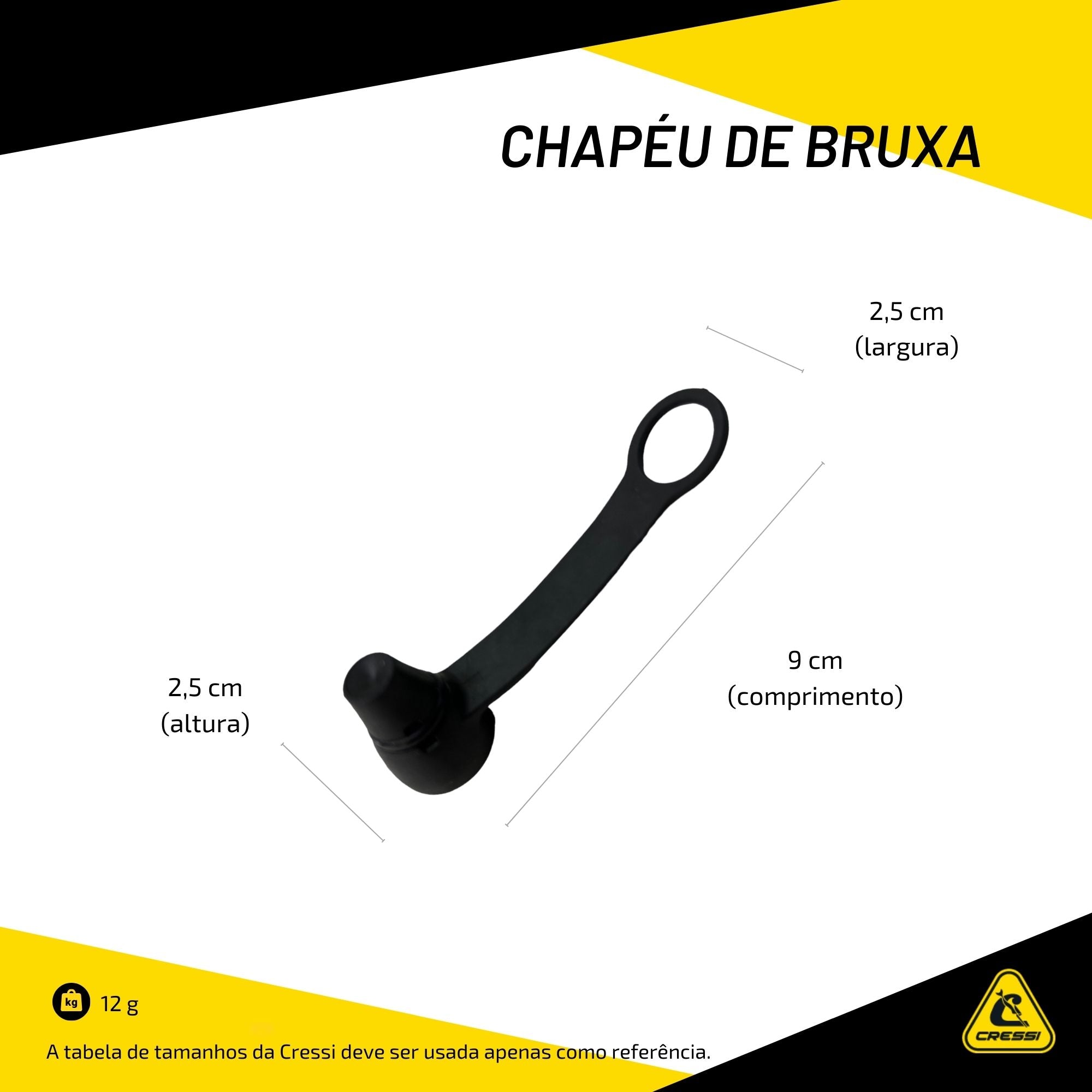 Chapéu de Bruxa Cressi