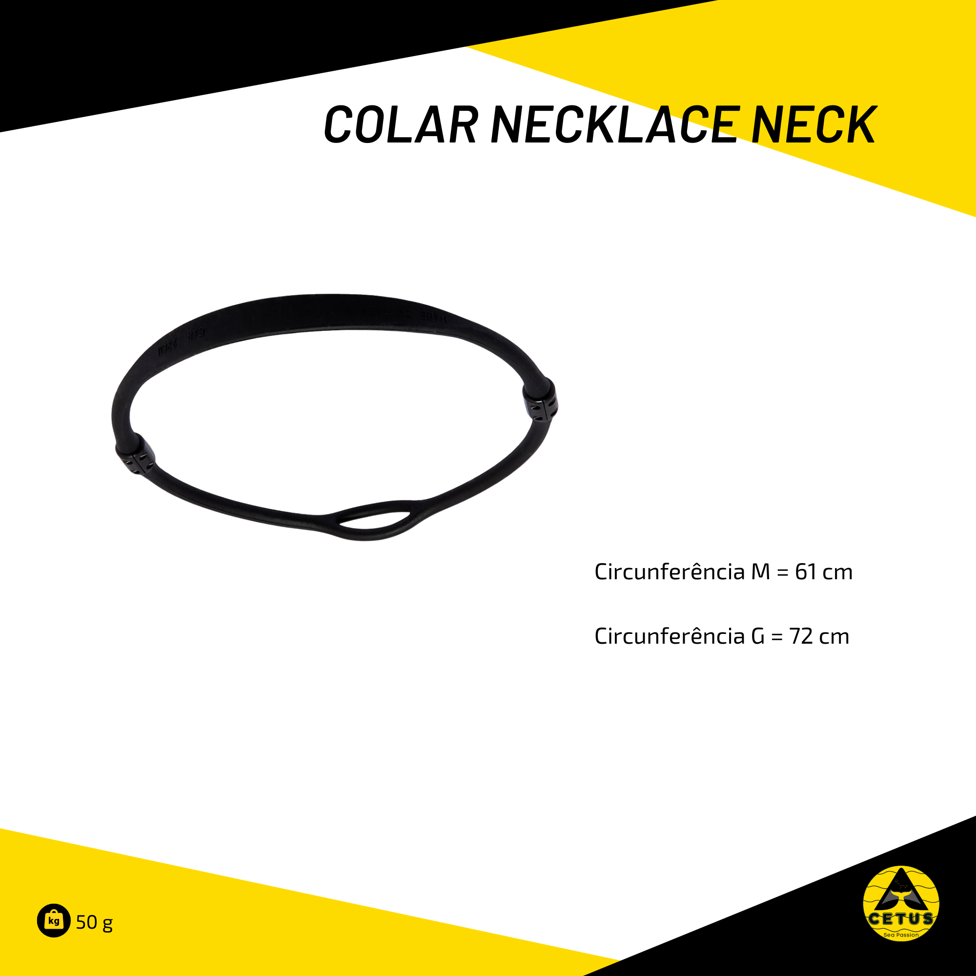 Colar Necklace Cetus Neck