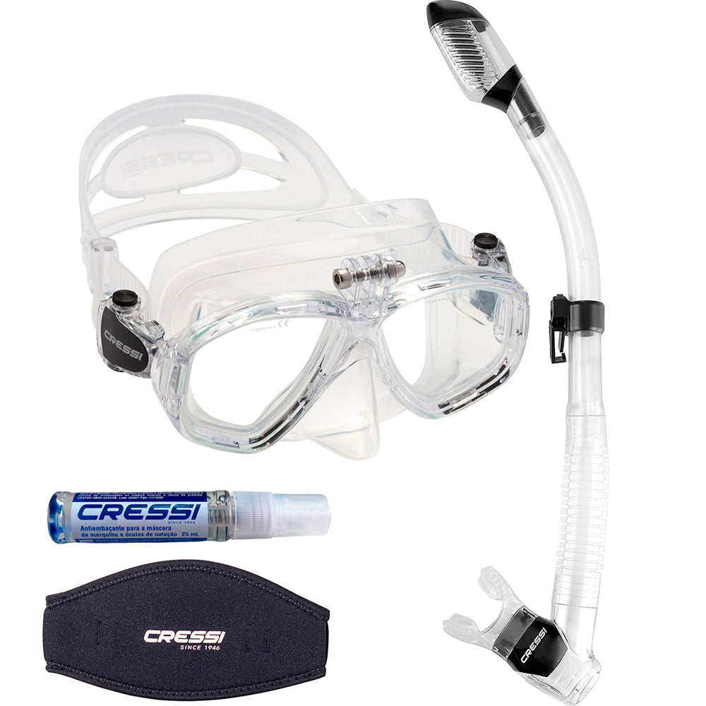 Kit Cressi Action Dry & Anti-Fog + Strap