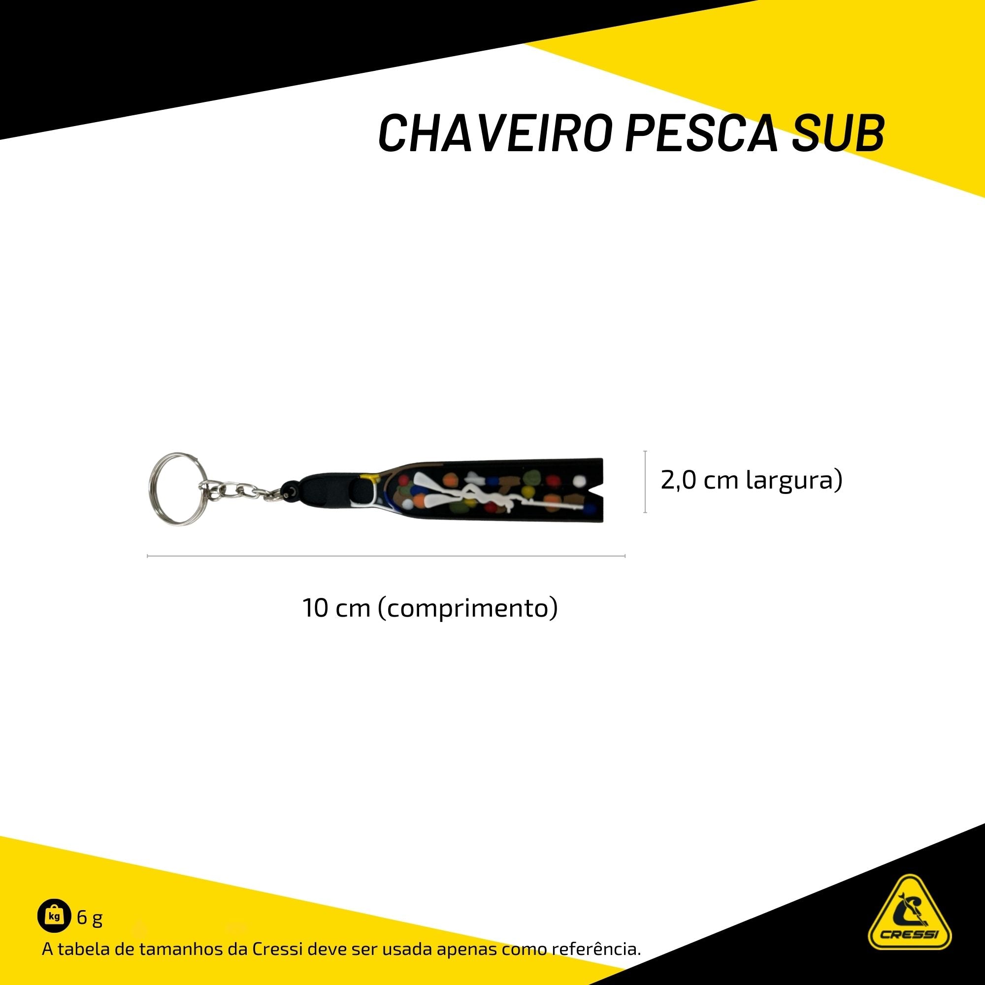 Chaveiro Pesca Sub