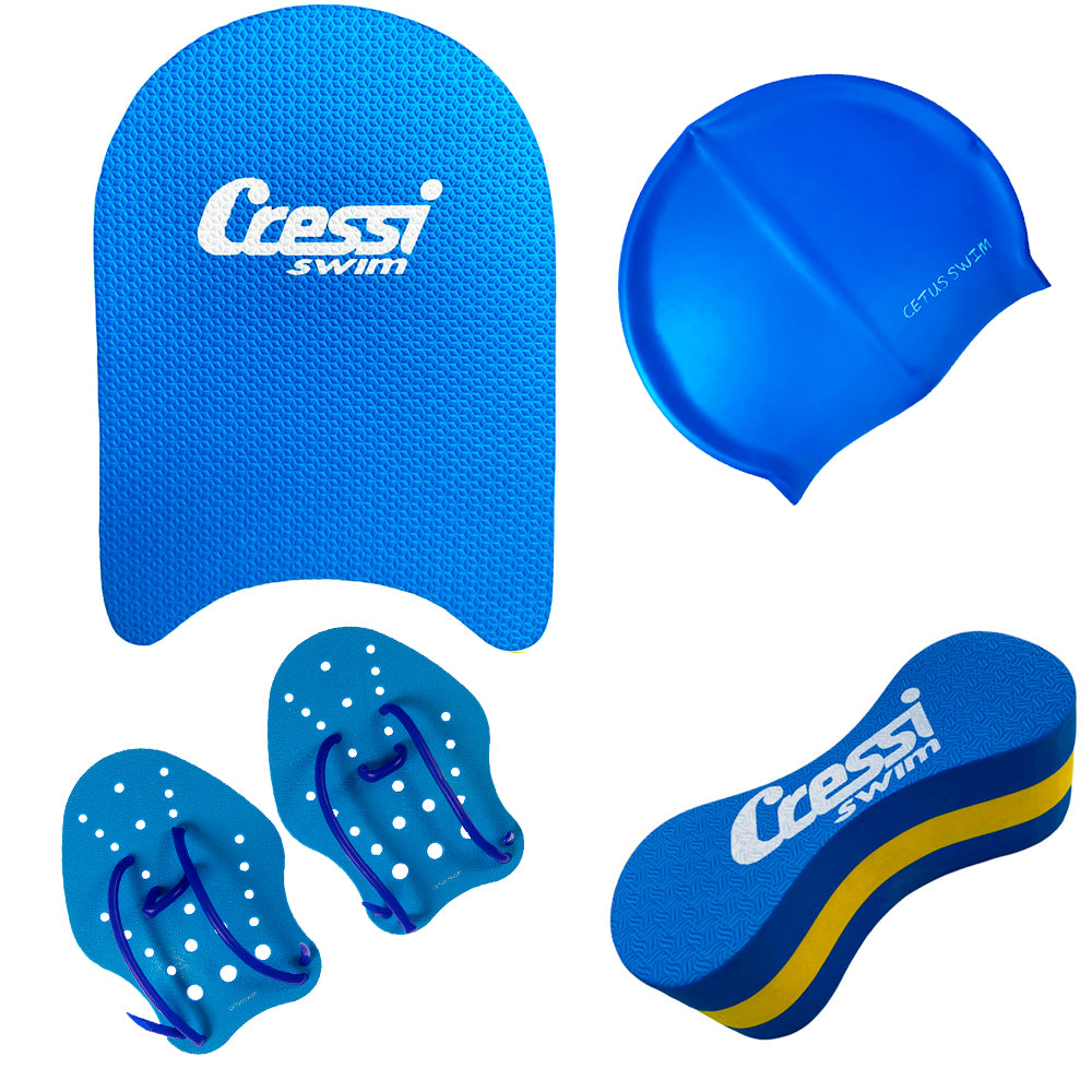 Kit Natação Cressi 4 Peças